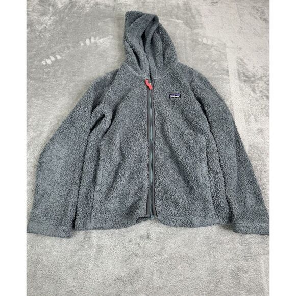 Patagonia Girls Los Gatos Hoody Size Medium Gray - Picture 1 of 12